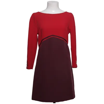 Dress (Red, Purple) from Atos Lombardini Elastane, Polyester