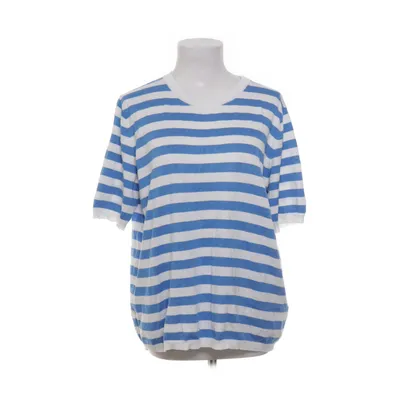 T-shirt (Blå, Hvid) fra Kaffe Nylon, Viscose