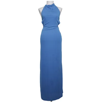 Robe longue (Bleu) de Pull & Bear Élasthane, Polyester