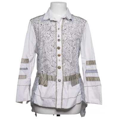 Shirt (White, Gray, Beige) from Elisa Cavaletti Cotton, Elastane