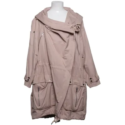 Parka (Pink) from ASOS Cotton, Polyester