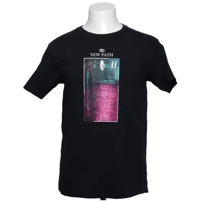 T-shirt (Zwart, Meerkleurig) van Gildan Hammer Katoen