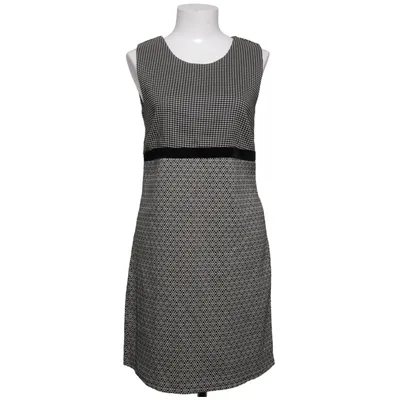 Robe (Noir, Blanc) de Audrey Élasthane, Polyester