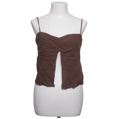 Crop top (Brown) from Pacific Republic Linen, Viscose