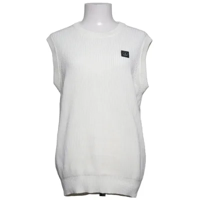 Pull sans manches (Blanc) de Lagency Acrylique, Coton