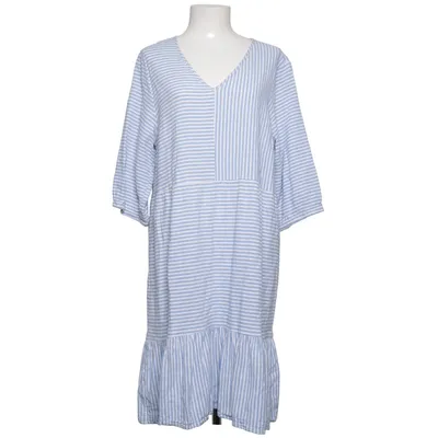 Kjole (Blå, Hvid) fra Cream Linned, Viscose