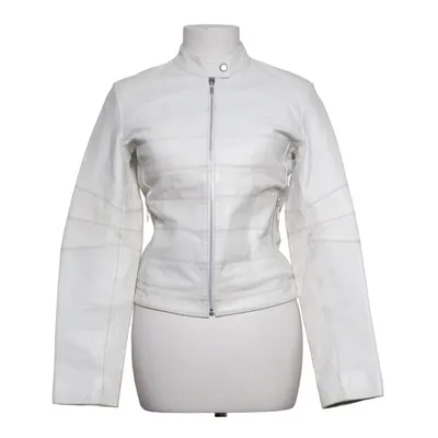Leren jack (Wit) van Promod Leer, Polyester