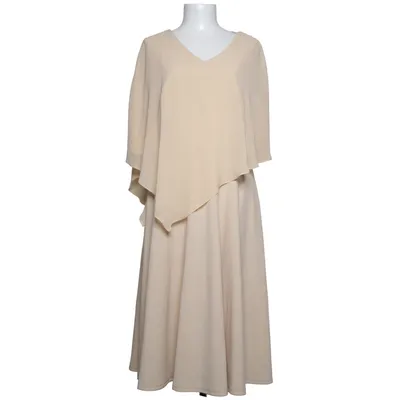 Jurk (Beige) van Dress Tells Elastaan, Polyamide, Polyester