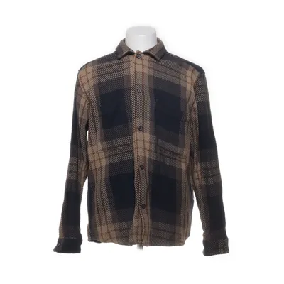 Flannel skjorte (Brun, Blå, Flerfarvet) fra Minimum Genanvendt bomuld