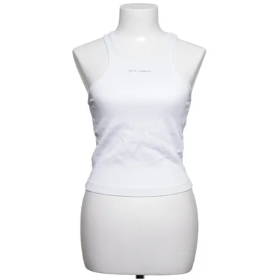 Tank Top (White) from Nicki Studios x Gina Tricot Elastane, Polyamide