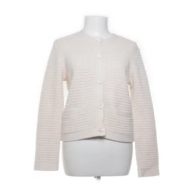 Cardigan (Beige) from Uniqlo Acrylic, Cotton, Polyester
