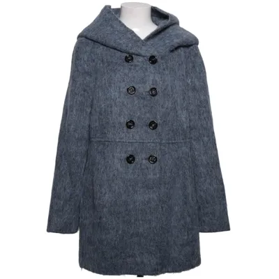 Manteau (Gris) de Amber & June Acétate, Acrylique, Laine d'alpaga, Polyester