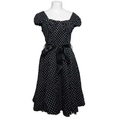 Robe (Noir, Blanc) de Hearts & Roses Coton, Élasthane