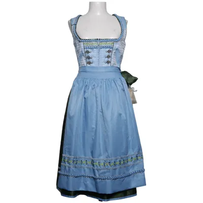 Dirndl (Blå, Grön, Vit) från Krüger Bomull, Polyester