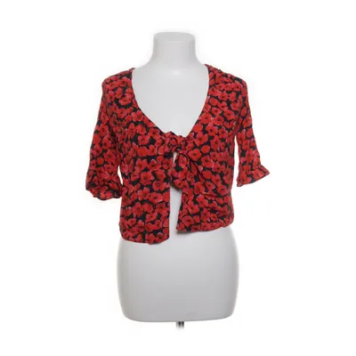 Wikkelblouse (Rood, Zwart) van Zara Accessories Viscose