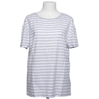 T-shirt (Grå, Vit) från AJC Bomull, Viskos