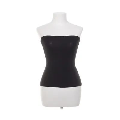 Tube top (Zwart) van Weekday Katoen, Elastaan