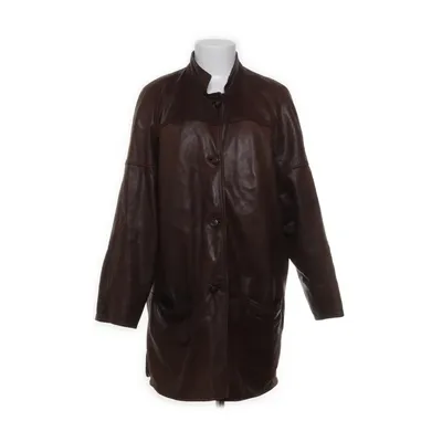 Läderjacka (Brun) från Saki Skinn, Polyester