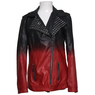 Biker jacket (Black, Red, Multicolored) from Black Premium by EMP Polyester, Polyurethane