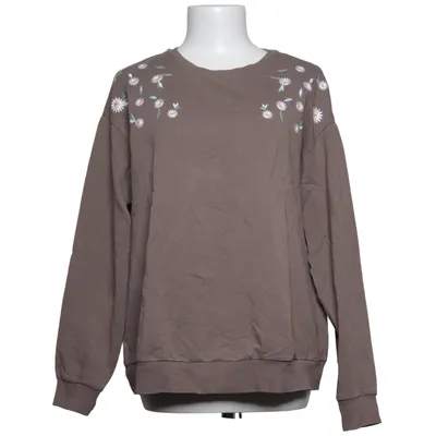 Sweatshirt (Brown) from Essentials by Tchibo Elastane, Organic cotton
