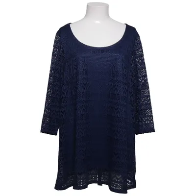 Top (Blauw) van Taillissime Elastaan, Polyester