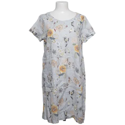 Dress (White, Blue, Multicolored) from Malvin Linen