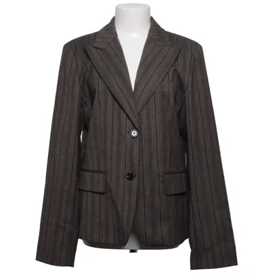 Blazer (Braun) von Piú & Piú Acetat, Viskose