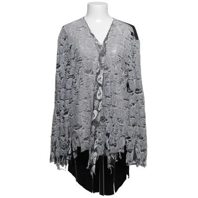 Cardigan (Zwart, Wit) van Fries Polyester