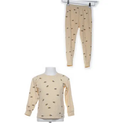 Pyjamas (Beige, Flerfärgad) från Lindex Bomull
