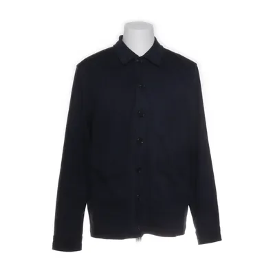 Overshirt (Blue) from Studio Total Faux suede, Polyester