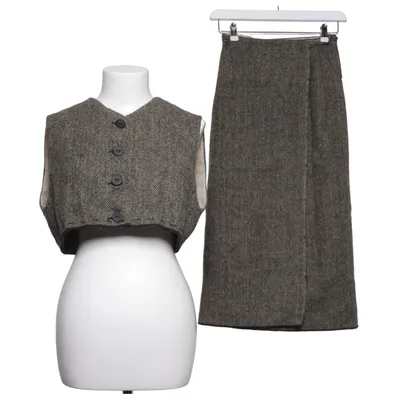 Set (Grå) från Harris Tweed Ull