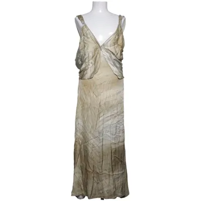 Maxi jurk (Beige) van Zara Viscose