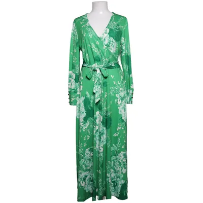 Maxi dress (Green, White) from Karen Millen Elastane, Recycled polyester