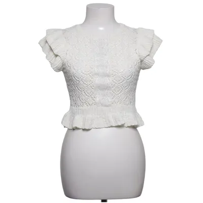Top (White) from Miss Selfridge Petites Cotton, Polyamide, Polyester