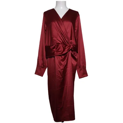 Robe portefeuille (Rouge) de Lane Bryant Élasthane, Polyester