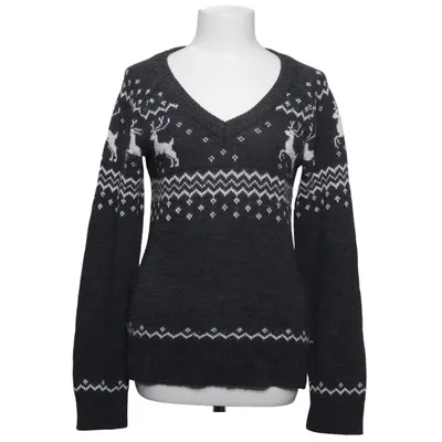 Julesweater (Grå, Hvid) fra Madonna Akryl
