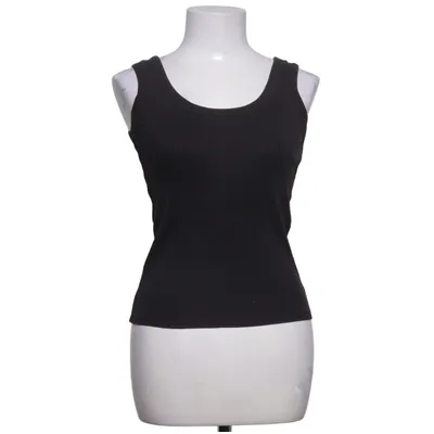 Tanktop (Zwart) van Uniqlo Katoen, Polyurethaan