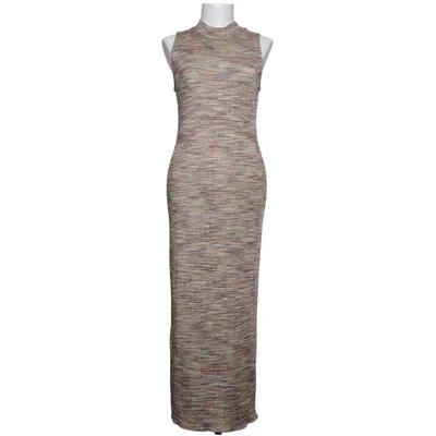 Maxi jurk (Beige, Meerkleurig) van Sfera Collection Elastaan, Metallvezel, Polyester