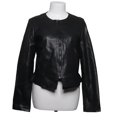 Jacke (Schwarz) von Zara Outerwear Polyester, Polyurethan