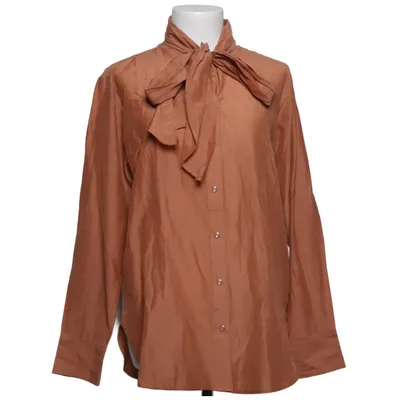 Knytblus (Beige) från Scotch & Soda Bomull, Silke