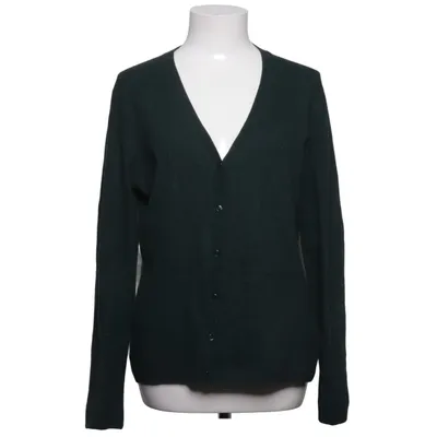 Cardigan (Vert) de Milano Italy Cachemire, Coton, Polyamide, Viscose, Laine