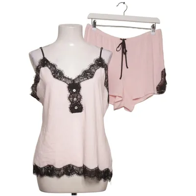 Pajamas (Pink, Black) from Victoria's Secret Elastane, Polyester, Viscose