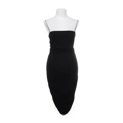 Robe (Noir) de Anika Teller x NA-KD Élasthane, Viscose