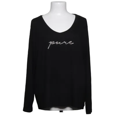 T-shirt à manches longues (Noir) de Fiorella Rubino