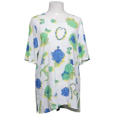Blouse (Blanc, Multicolore) de Fiori Viscose