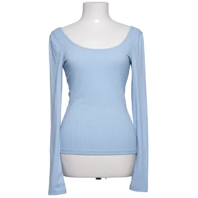 Lange mouwen shirt (Blauw) van NA-KD Elastaan, Polyester, Viscose