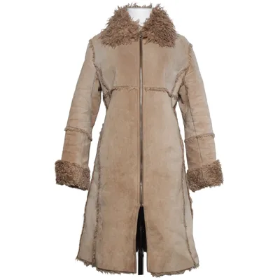 Shearlingjacka (Beige) Akryl