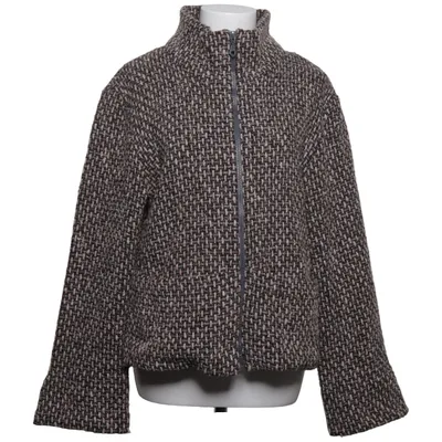 Jakke (Brun, Grå, Beige) fra Fox's Polyester, Uld