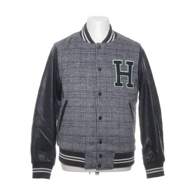 Collegejacka (Blå, Grå, Vit) från GA Milano Nylon, Polyester, Polyuretan, Ull