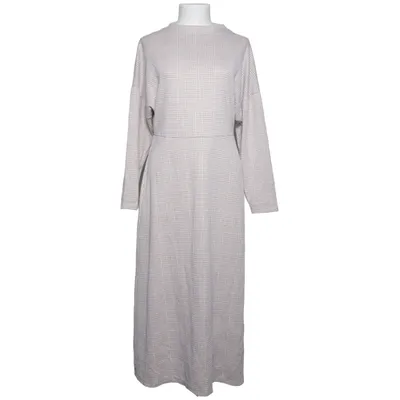 Jurk (Beige, Wit) van Carry Elastaan, Polyester, Viscose